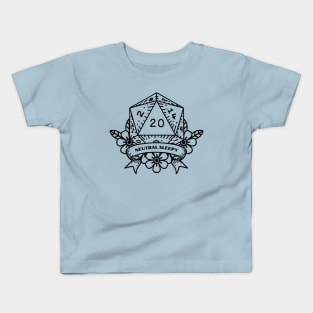 Neutral Sleepy DND Alignment Kids T-Shirt